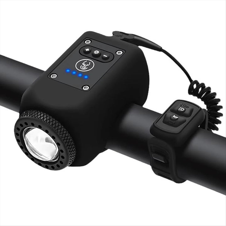Colverro™ Bike Horn and Headlight Combo with 110 dB Alarm and Remote