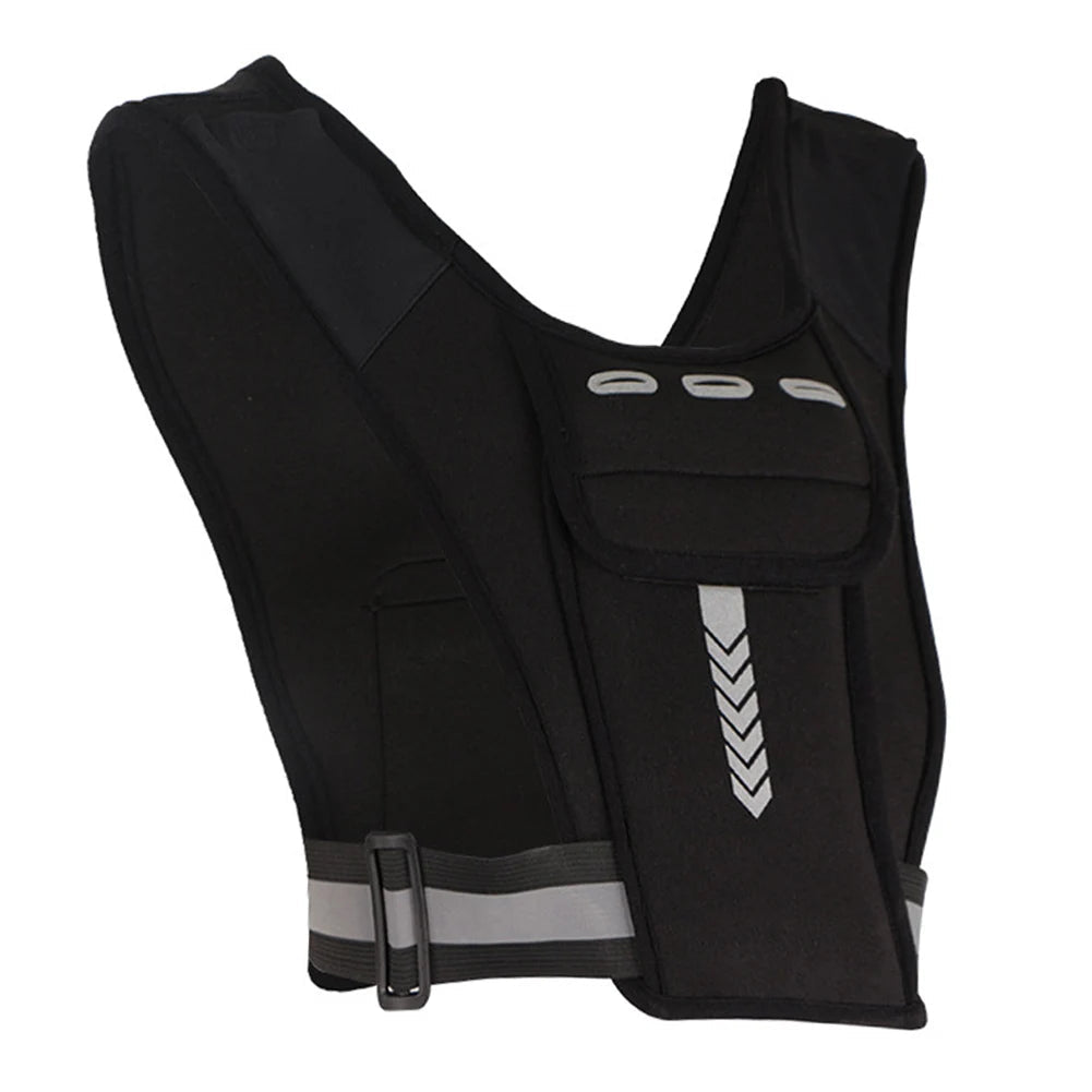 Colverro™ Reflective Running Vest Chest Bag with Large Phone Pocket