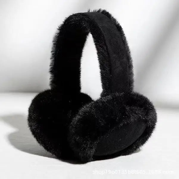 Colverro™ Plush Ear Muffs Headband for Women, Soft and Fluffy Warmth