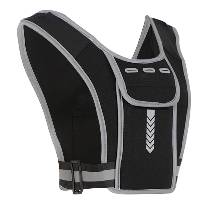 Colverro™ Reflective Running Vest Chest Bag with Large Phone Pocket