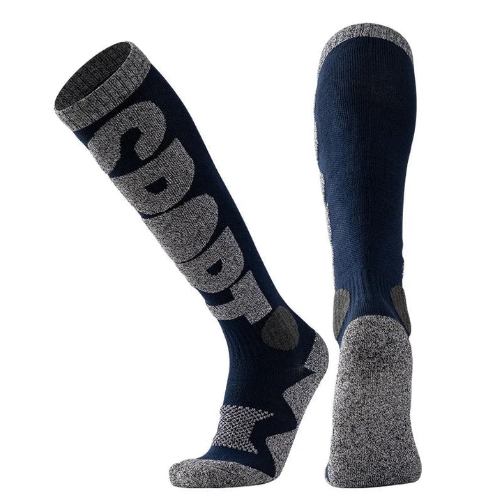 Colverro™ Merino Wool Blend Ski Socks with Cushioned Sole and Arch Support