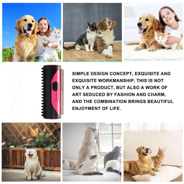 Colverro™ 2-in-1 Deshedding Brush and Pet Hair Remover for Dogs and Cats