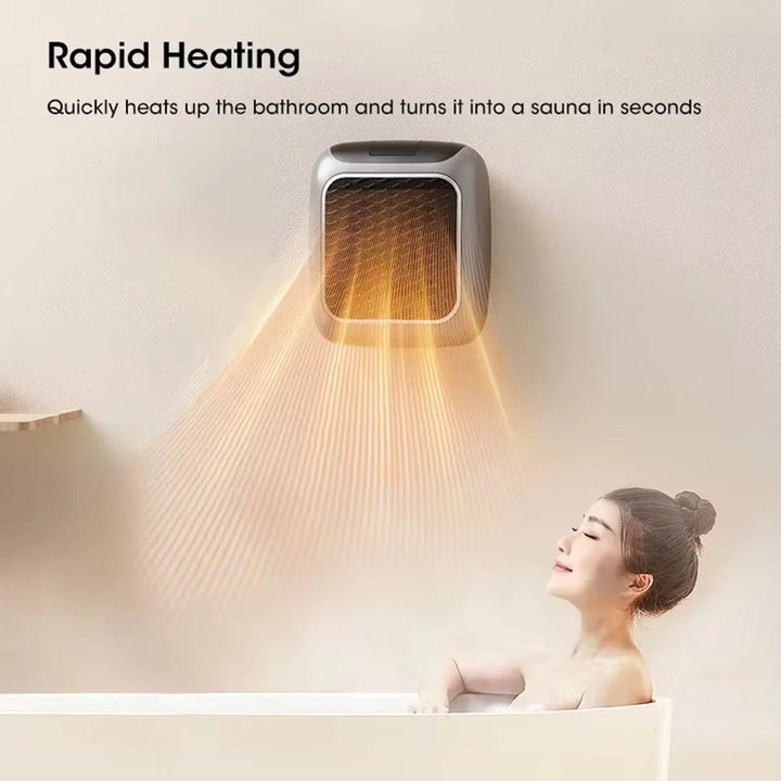 Colverro™ 800W Ceramic Wall Heater with LED Display and Remote