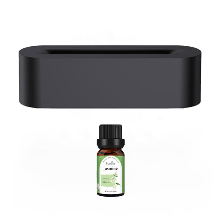 Flame Diffuser with 7 Colors and Essential Oil Set, Cool Mist