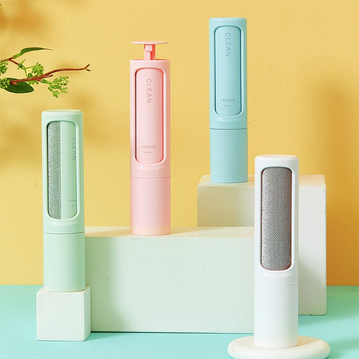 Pet hair remover roller on a sofa