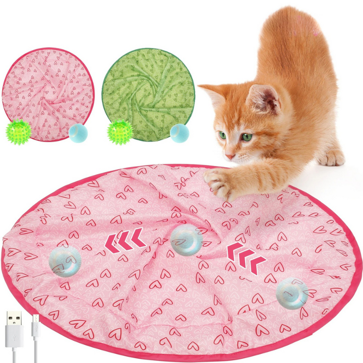 Colverro™ Interactive Cat Hunting Toy with Self-Rolling Smart Ball