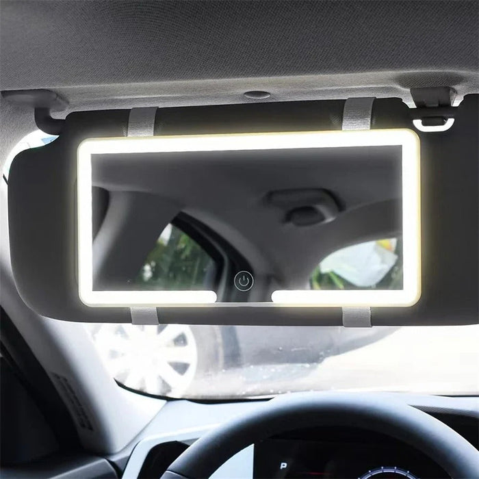 Colverro™ LED Sun Visor Vanity Mirror with Touch Control and 3 Light Modes