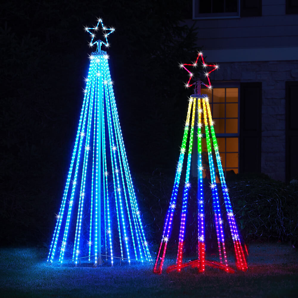 Colverro™ Animated Multicolor LED Outdoor Christmas Tree Light Show