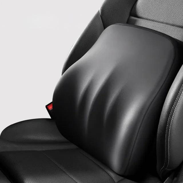 Colverro™ Memory Foam Car Lumbar Pillow with Adjustable Height Support