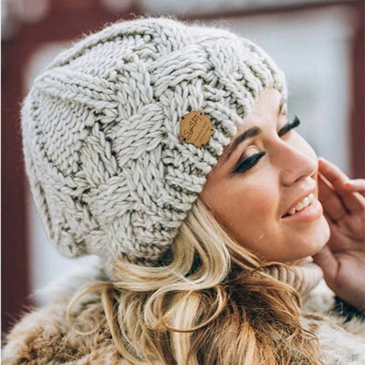 Colverro™ Soft Wool Blend Knit Beanie for Everyday Winter Warmth