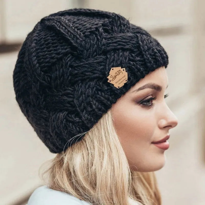 Colverro™ Soft Wool Blend Knit Beanie for Everyday Winter Warmth