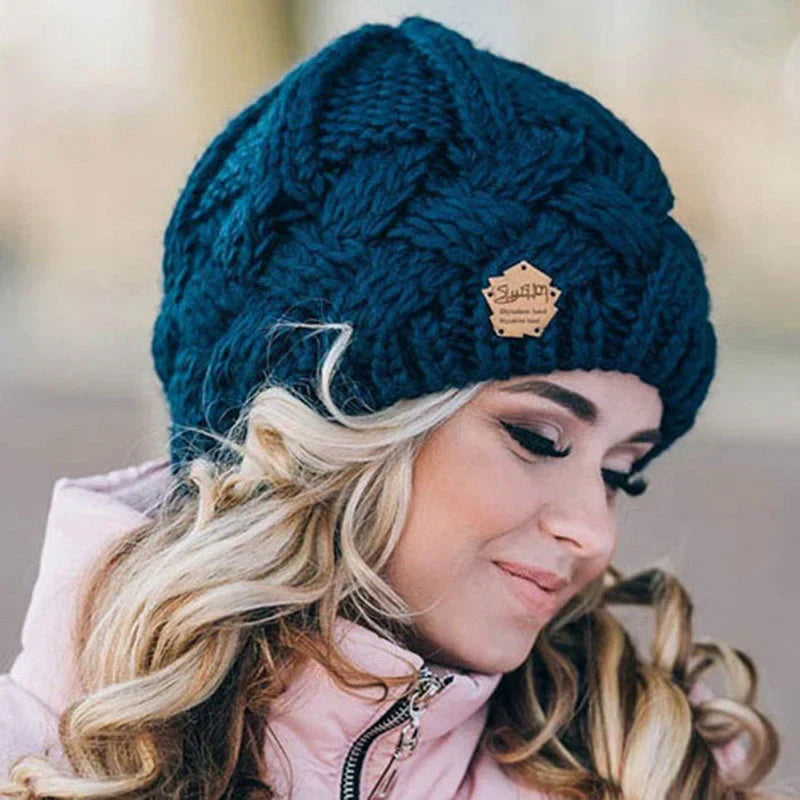 Colverro™ Soft Wool Blend Knit Beanie for Everyday Winter Warmth