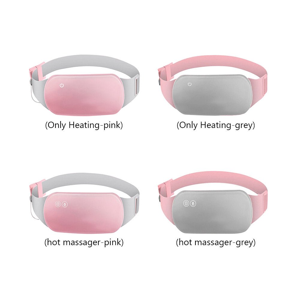 Colverro™ Cordless Heating Pad for Stomach and Back with Vibration