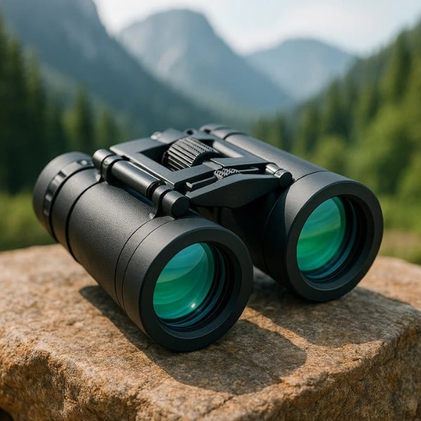 Colverro™ Compact Folding Binoculars, Water-Resistant with Center Focus