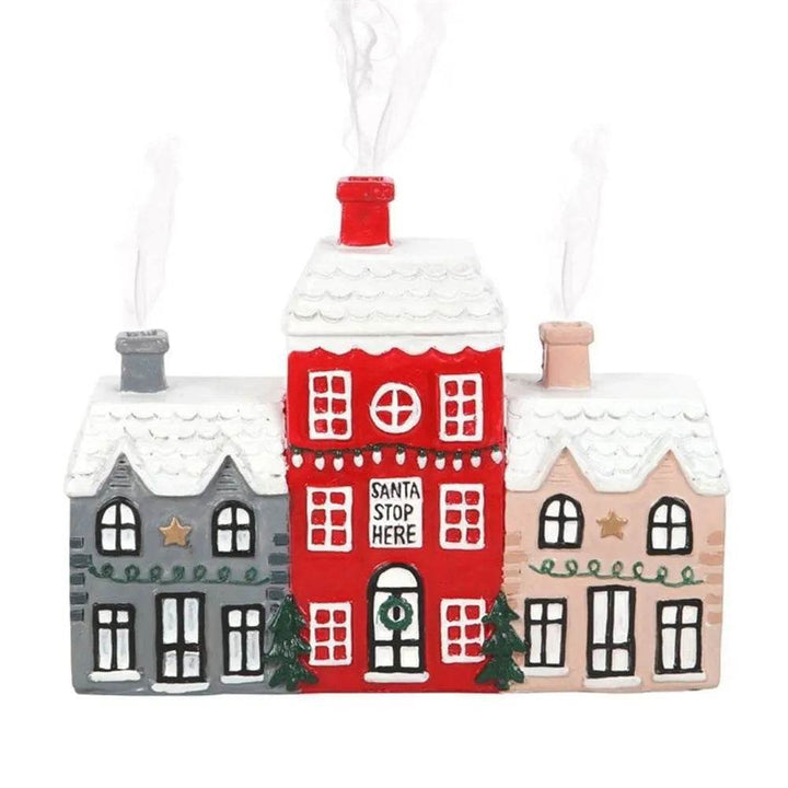 Colverro™ Christmas Cabin Incense Cone Burner with 2 Cones Included