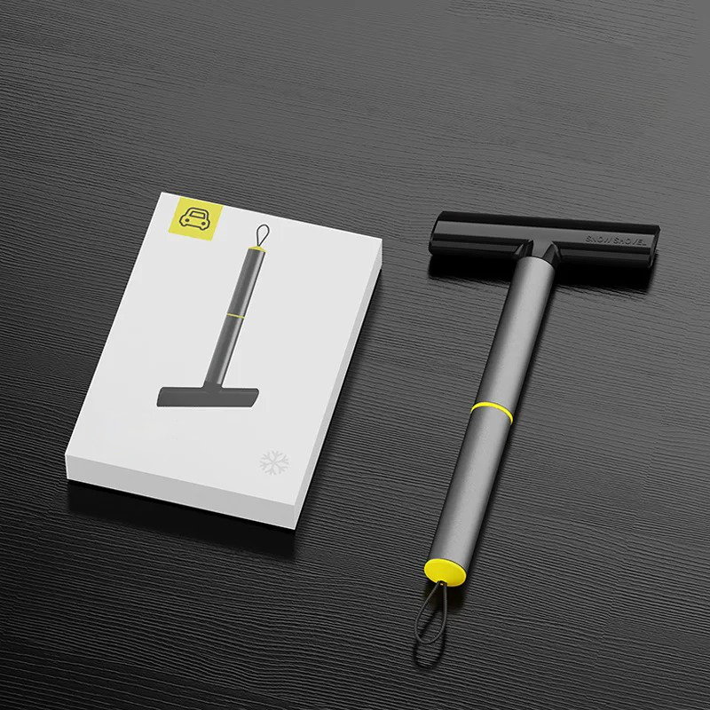 Colverro™ 2-in-1 Ice Scraper and Snow Shovel with Extended Grip Handle