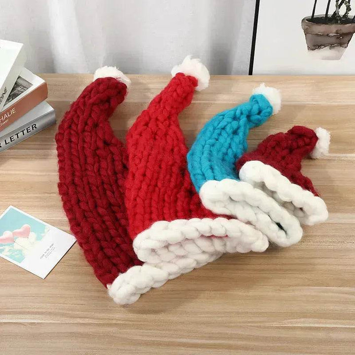 Colverro™ Festive Plush Christmas Hat with Pompom for the Whole Family