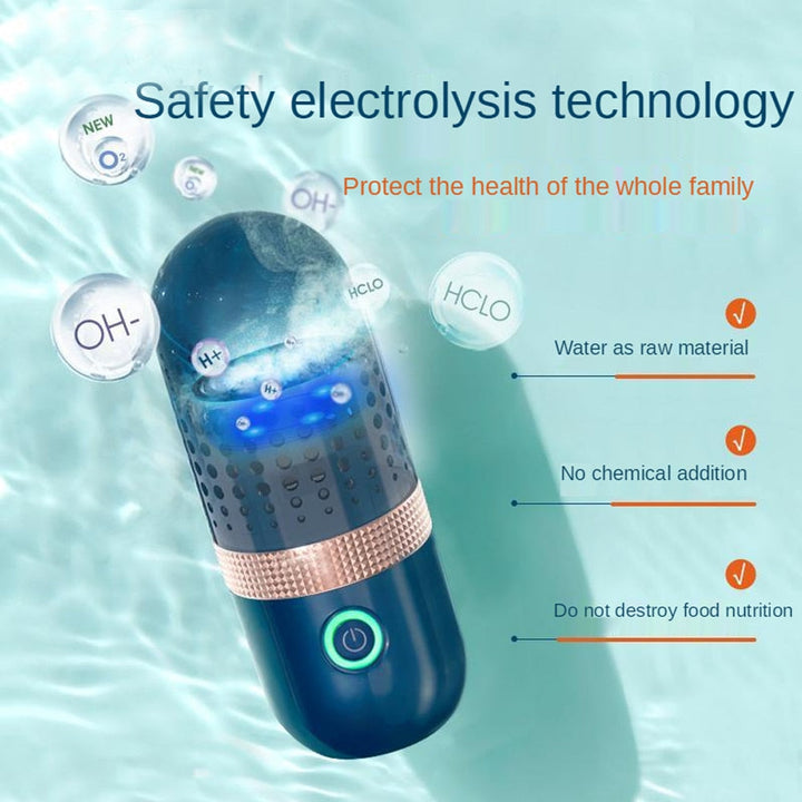 Colverro™ Cordless Fruit and Vegetable Washer with Electrolysis