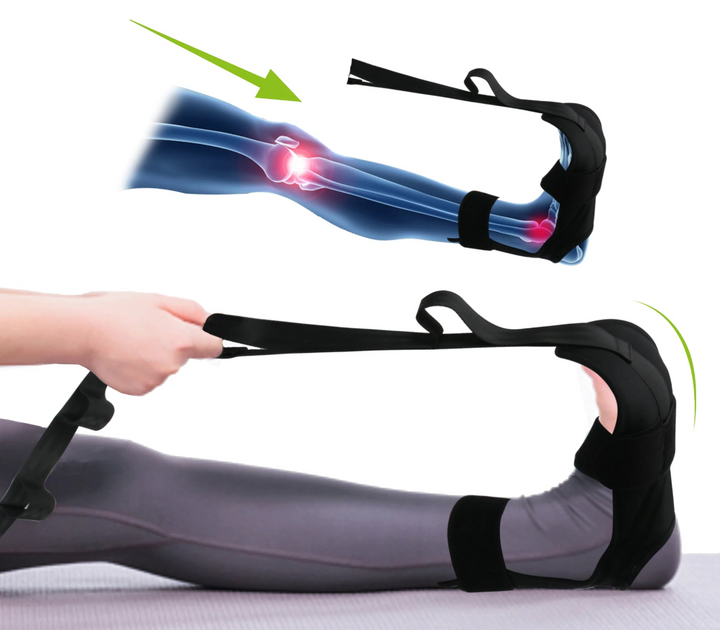 Colverro™ Adjustable Yoga Stretch Strap for Deeper Stretches and Flexibility