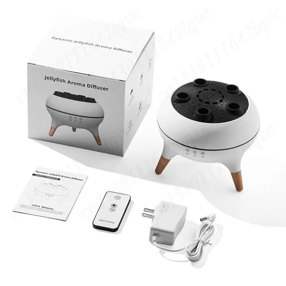 Colverro™ Jellyfish Humidifier &amp; Oil Diffuser with Floating Mist Rings