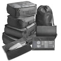 Colverro™ 7-Piece Packing Cubes Set with See-Through Mesh Panels