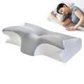 Colverro™ Contoured Butterfly Neck Pillow with Medium-Firm Memory Foam