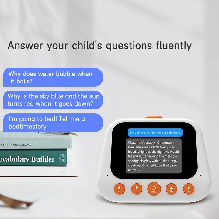 Colverro™ AI Talking Alarm Clock for Kids with Sleep Sounds and Study Timer