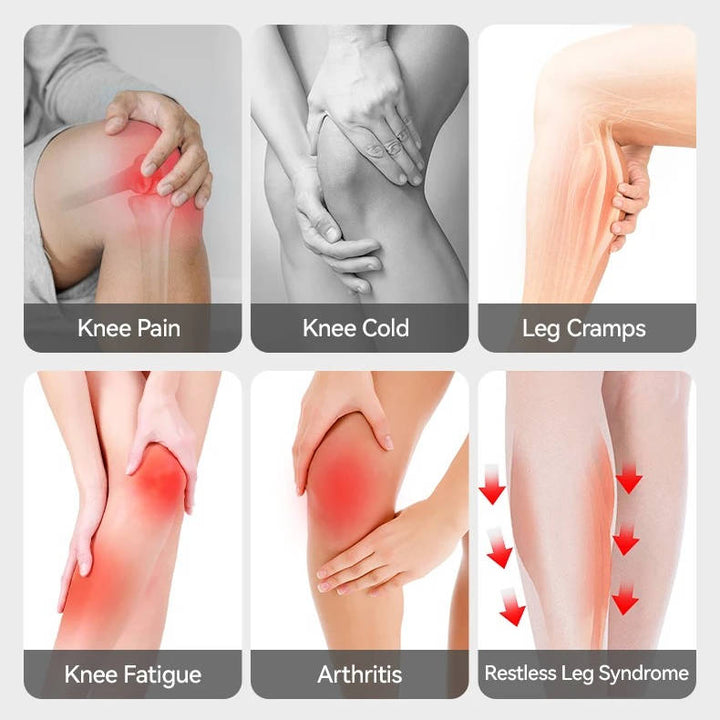 Colverro™ Cordless Heated Knee Massager with Vibration