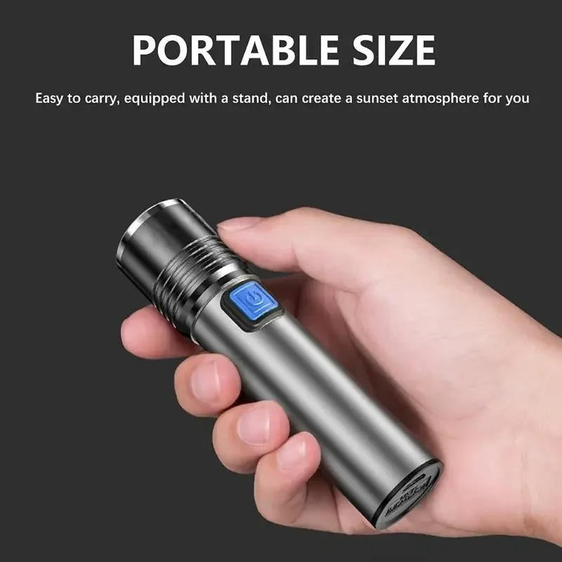 Colverro™ 395 nm UV Black Light Flashlight with Zoom for Pet Stains