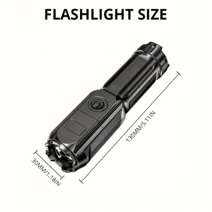 Colverro™ Rechargeable UV Flashlight with Zoom to Find Pet Stains