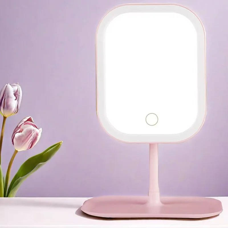 Colverro™ Travel Makeup Mirror with Lights and Three Color Modes