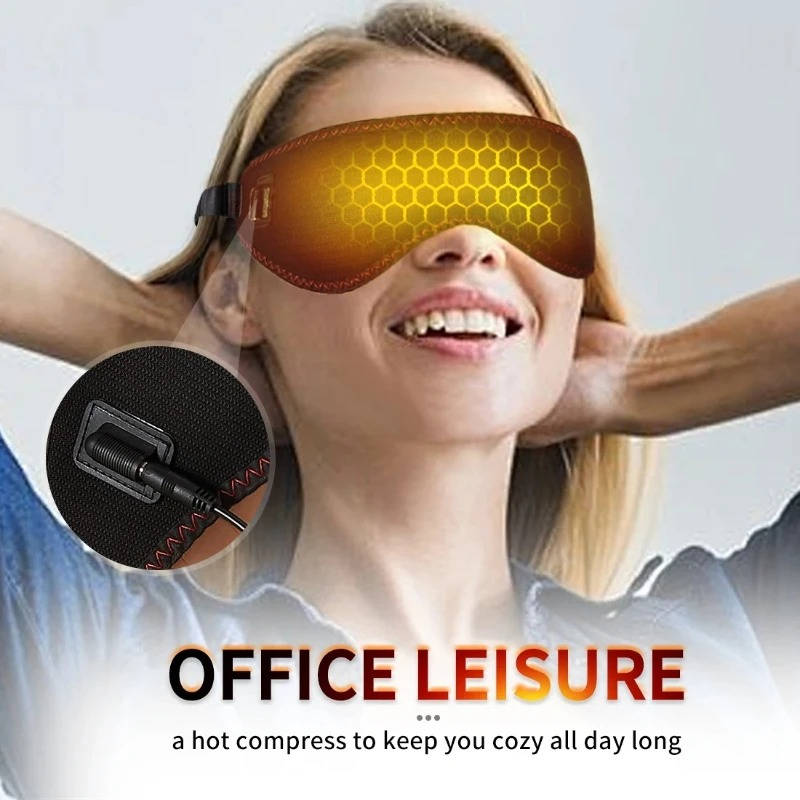 Colverro™ Heated Eye Mask with Three Heat Levels and Massage Mode