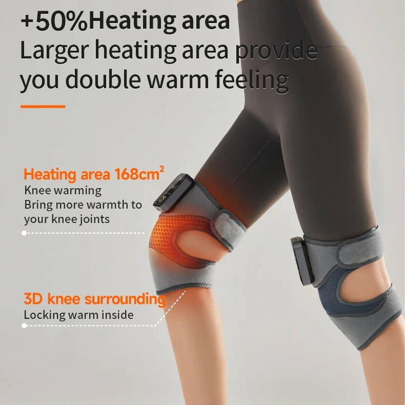 Colverro™ Cordless Heated Knee Massager with Vibration