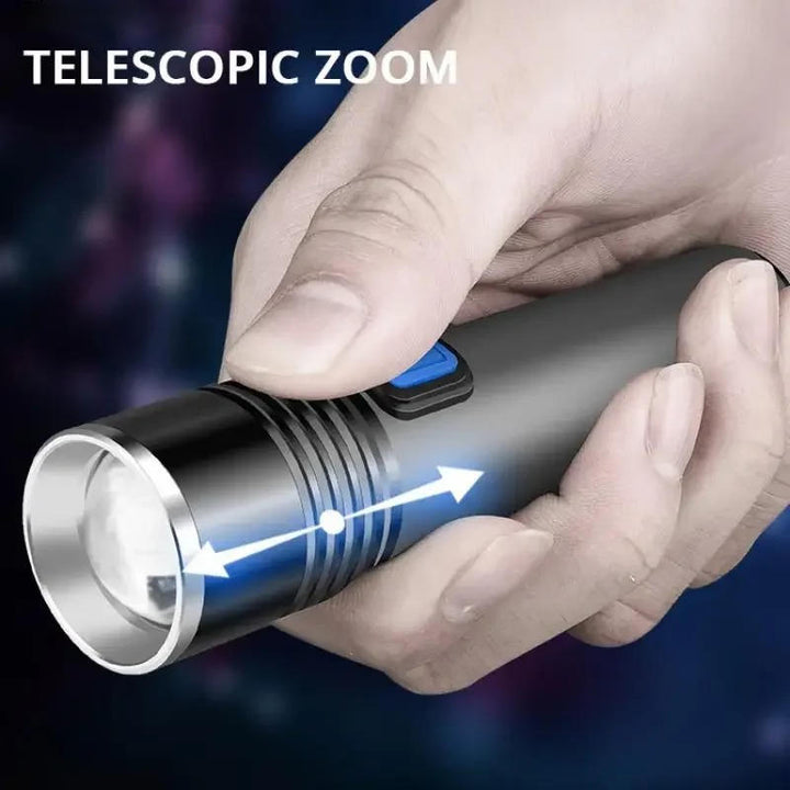 Colverro™ 395 nm UV Black Light Flashlight with Zoom for Pet Stains
