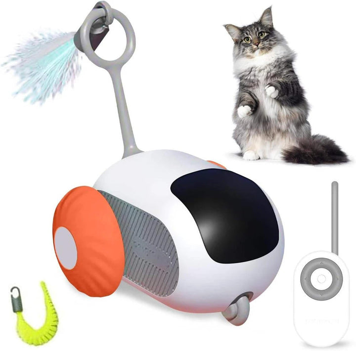 Colverro™ Remote Control Cat Toy with Obstacle-Avoiding Auto Mode