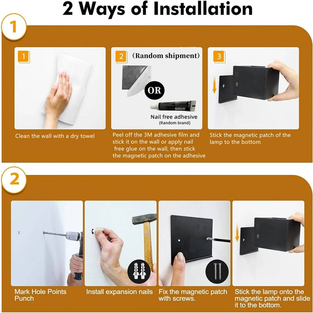 Colverro™ Rechargeable Motion Sensor Wall Light with Remote