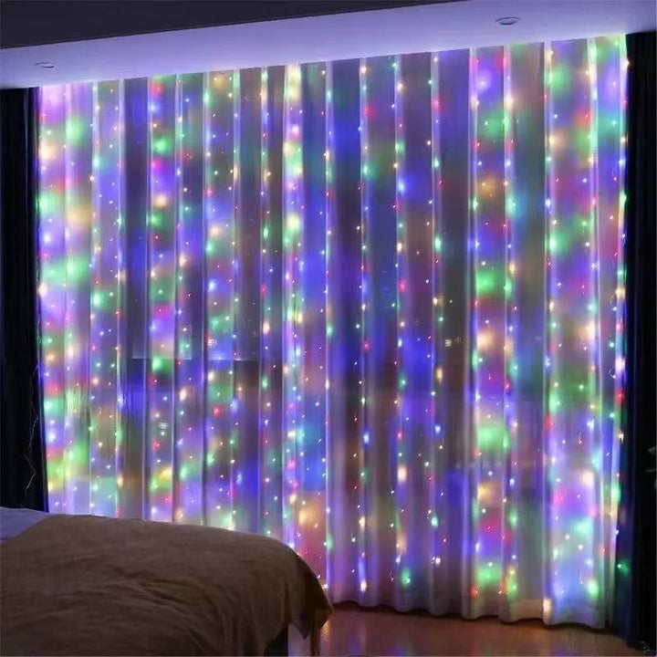 Colverro™ USB LED Curtain Lights with Remote for Walls and Windows
