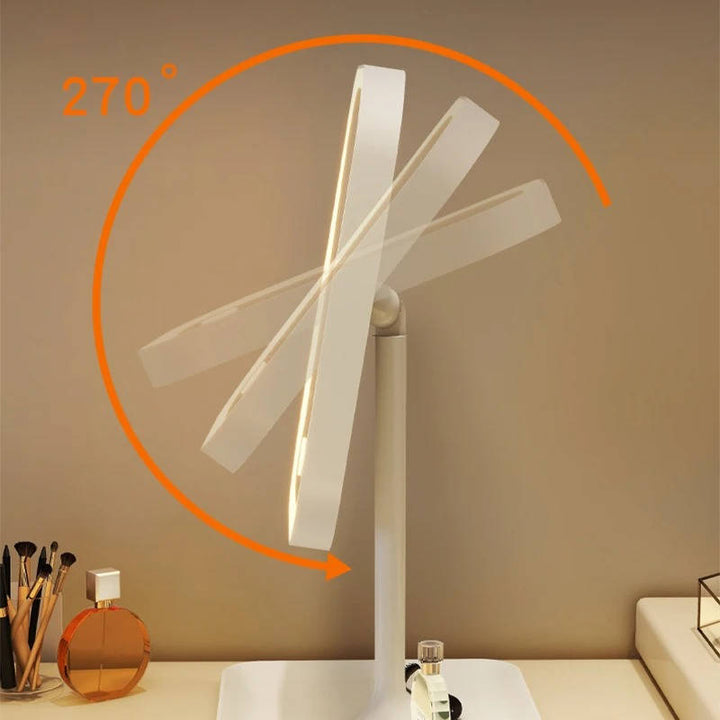Colverro™ Travel Makeup Mirror with Lights and Three Color Modes