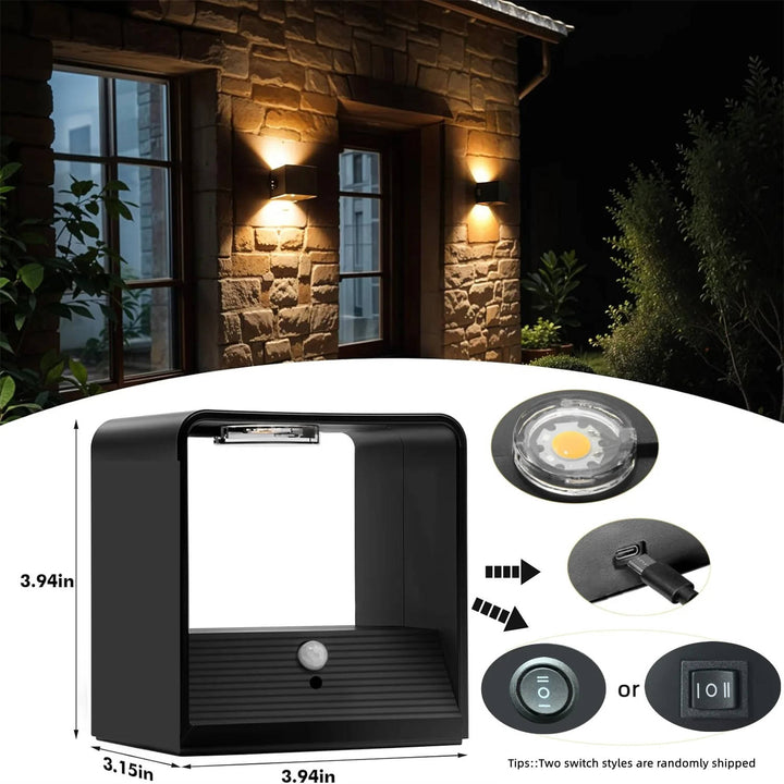 Colverro™ Rechargeable Motion Sensor Wall Light with Remote