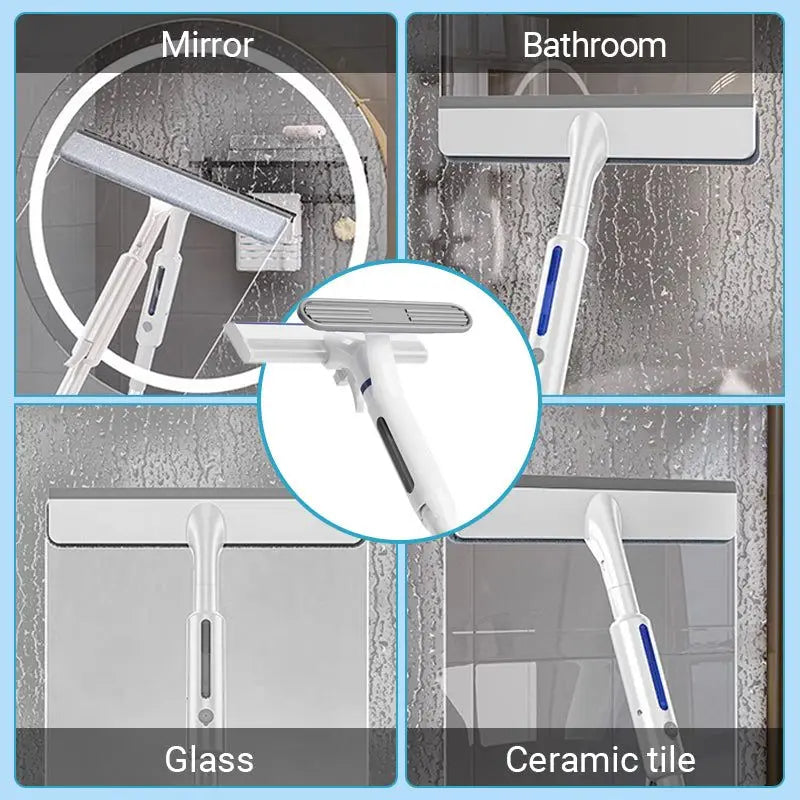 Colverro™ Window Cleaning Spray Mop with Squeegee and Extendable Handle