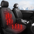 Colverro™ Heated Car Seat Cover 12V/24V with 30–65℃ Control