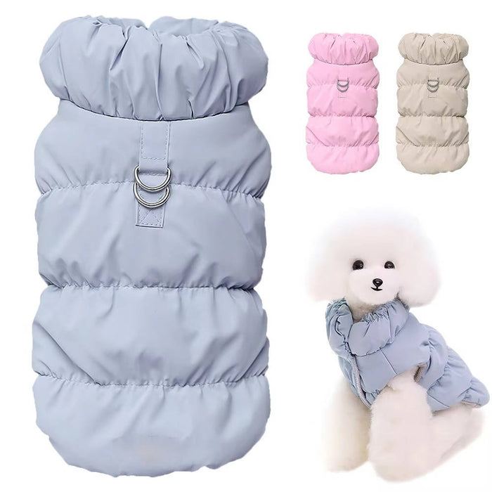 Colverro™ Cozy Dog Winter Jacket for Small and Medium Dogs, Snap Closure