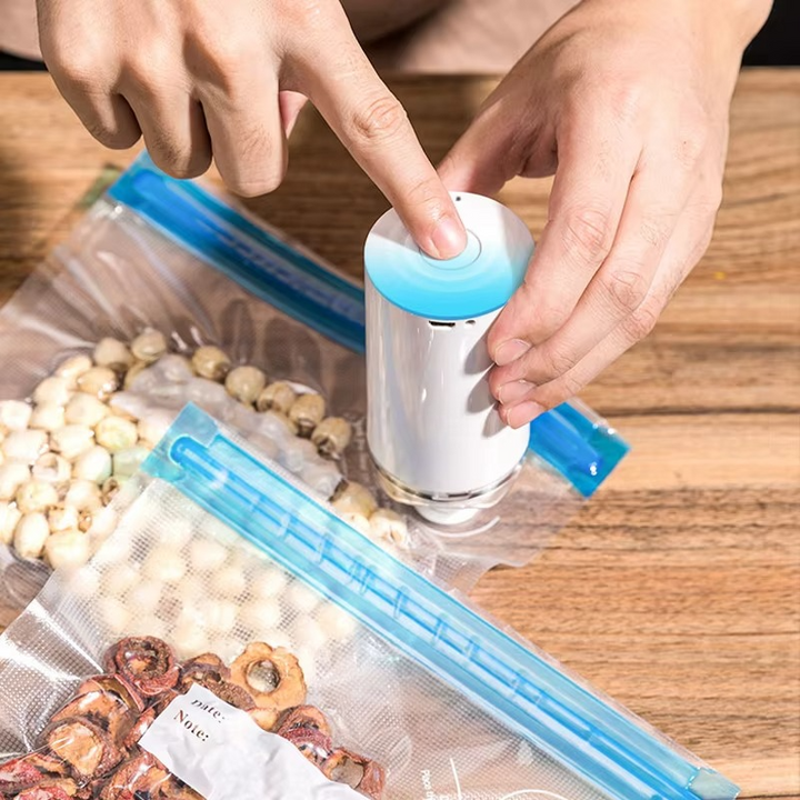 Colverro™ Rechargeable Handheld Food Vacuum Sealer, Seals in 10 Seconds