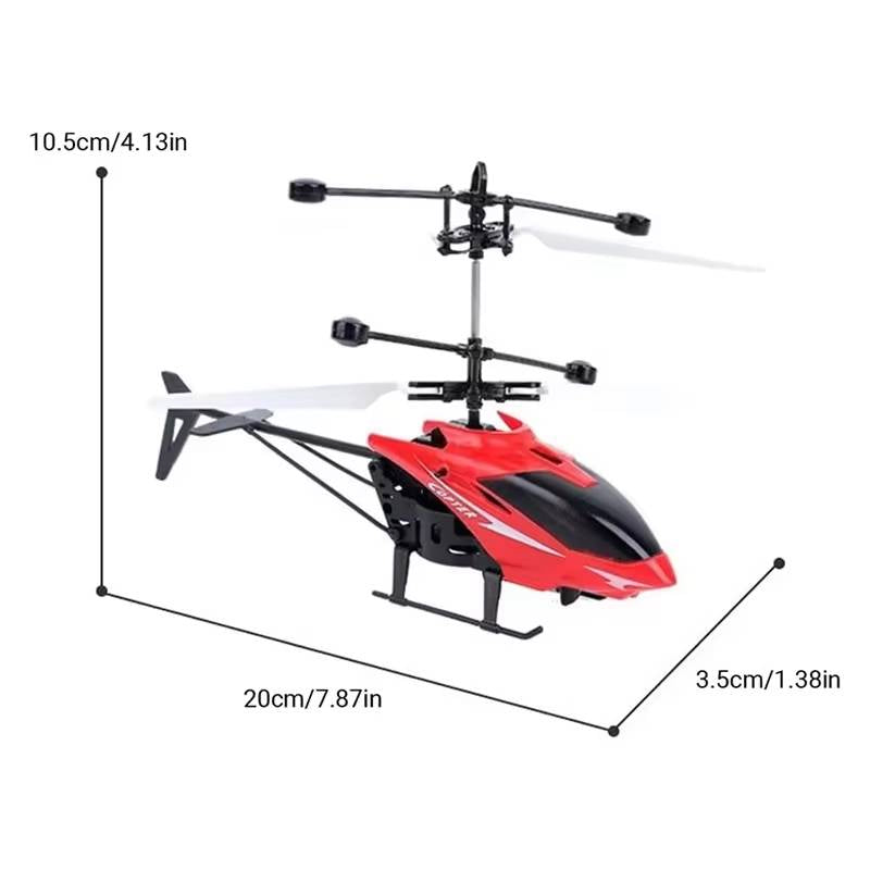 Colverro™ Easy-Fly RC Helicopter with One-Touch Takeoff for Kids