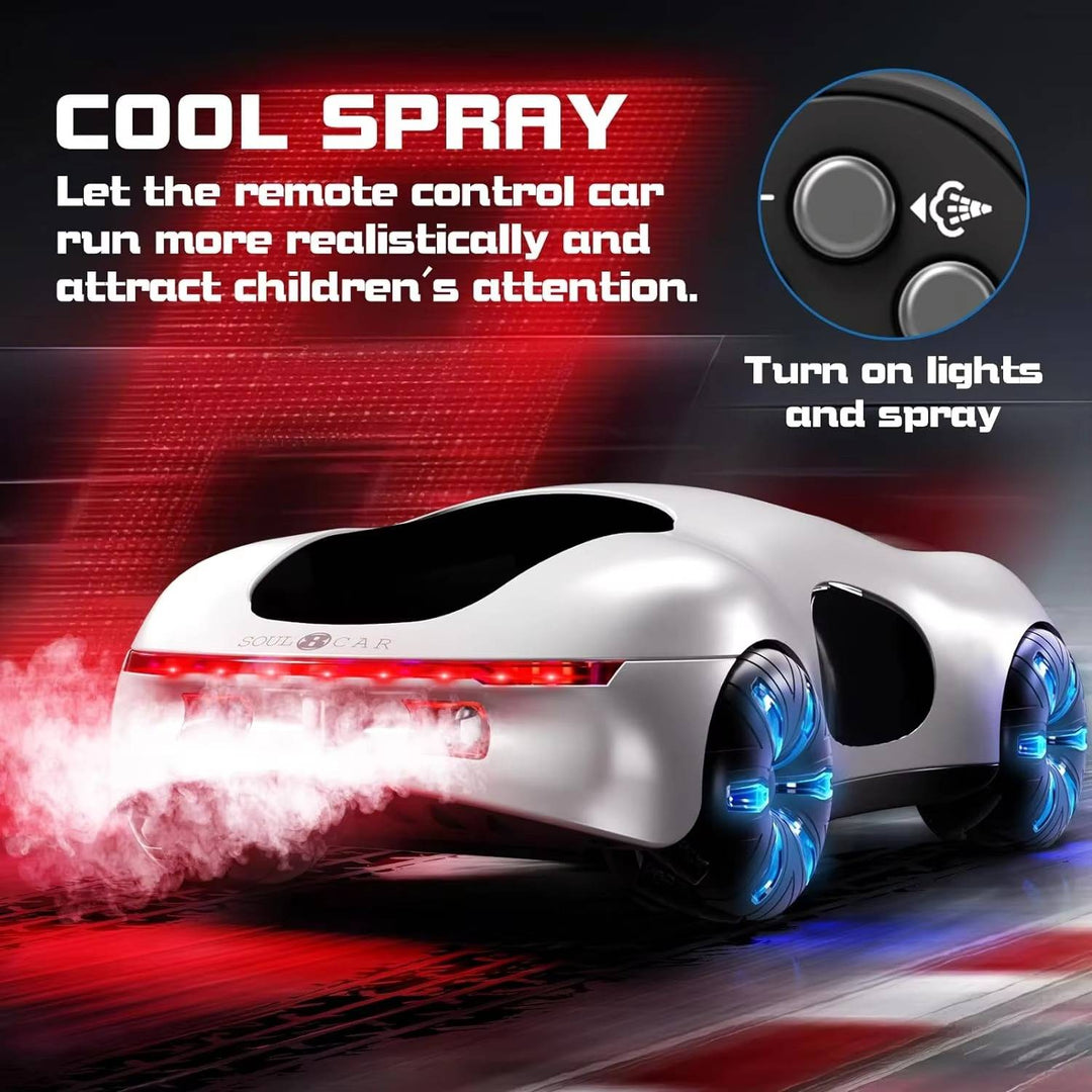 Colverro™ Gesture-Control RC Drift Car with Water Spray and LED Lights