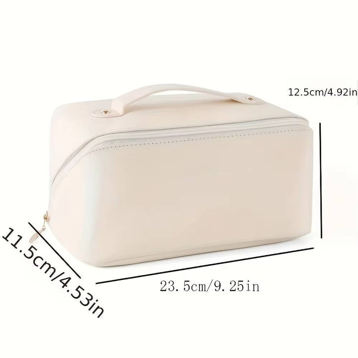 Colverro™ Waterproof Travel Makeup Bag That Opens Flat