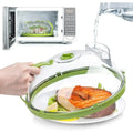 Colverro™ Microwave Splatter Cover with Built-In Water Steamer