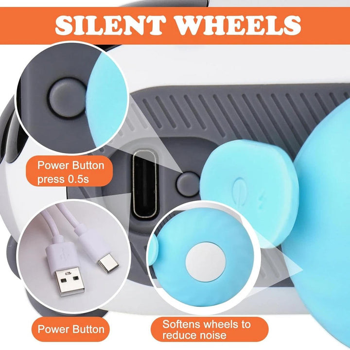 Colverro™ Remote Control Cat Toy with Obstacle-Avoiding Auto Mode