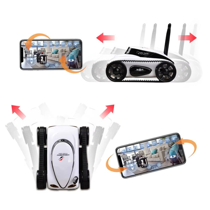 Colverro™ Remote Control Spy Car with Live Wi-Fi Camera