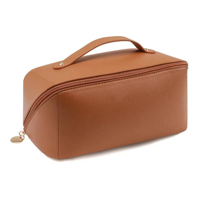 Colverro™ Waterproof Travel Makeup Bag That Opens Flat